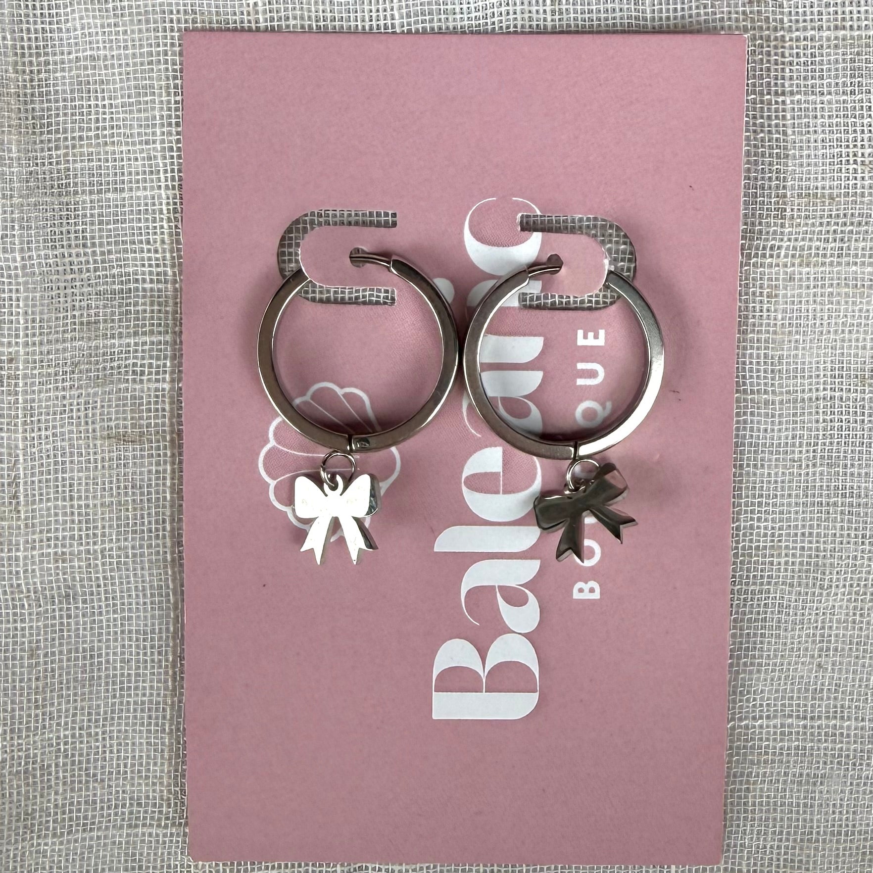 Bowie Macro Huggie Earrings