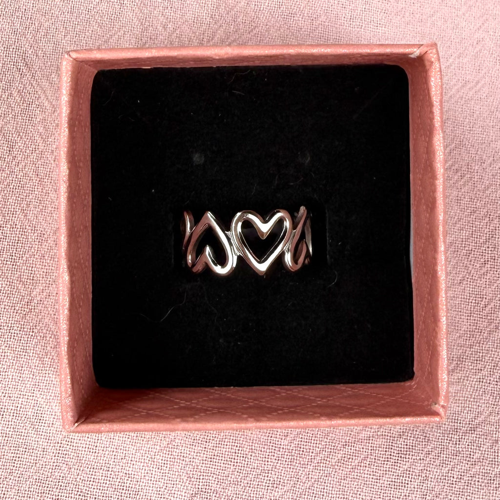 Lottie Silver Adjustable Ring
