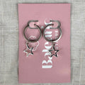 Susie Silver Macro Huggie Earrings